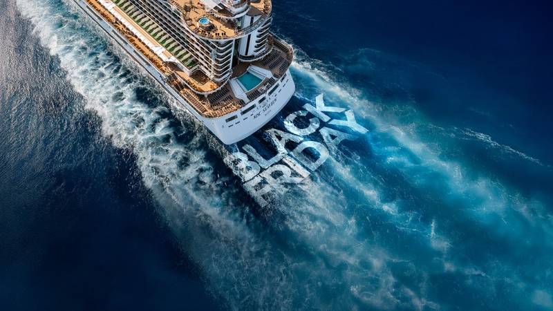 Black Friday erbjudande p MSC kryssningar